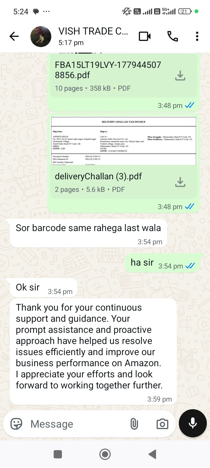 Customer review 10